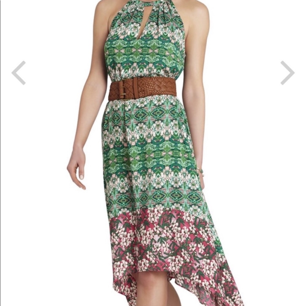 NWT BCBG Maxazria asymmetrical stunning dress